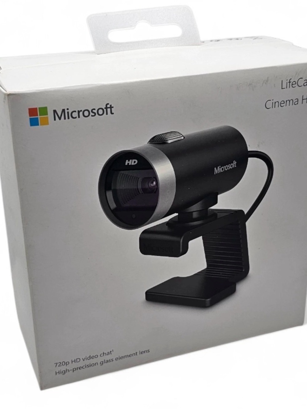 Microsoft Black HD Webcam with Clip Mount